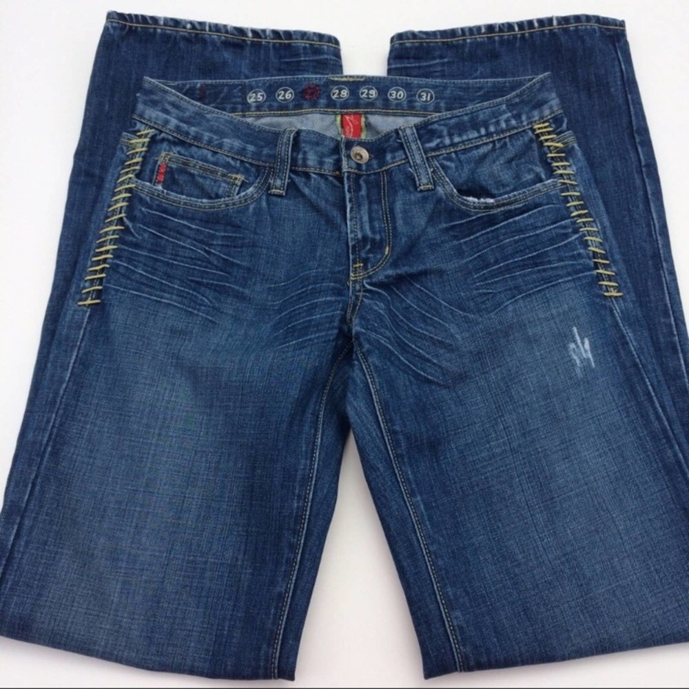 Vigoss Chic & Moda Unique Distressed Jeans